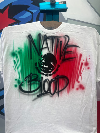 Native Blood indigenous shirt